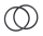 O-Rings (Grun und Schwarz)