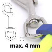 Single Quick Release Schlauchclips