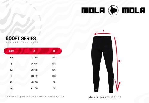 Thermoactive Pants BIO - Unisex S