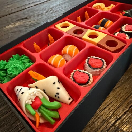Sushi-Schach – Das Schachset mit Sushi-Motiven