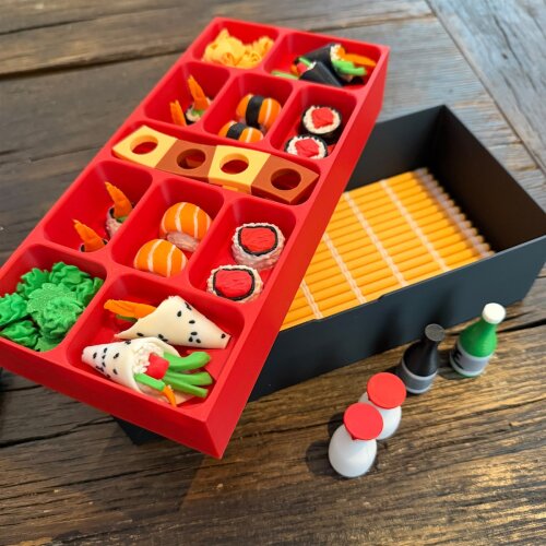 Sushi-Schach – Das Schachset mit Sushi-Motiven