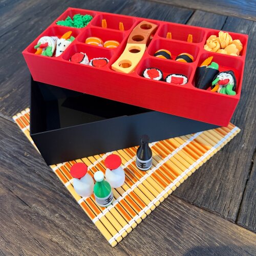 Sushi-Schach – Das Schachset mit Sushi-Motiven