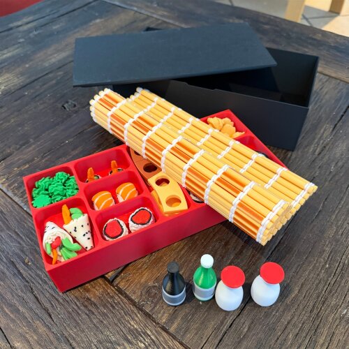 Sushi-Schach – Das Schachset mit Sushi-Motiven