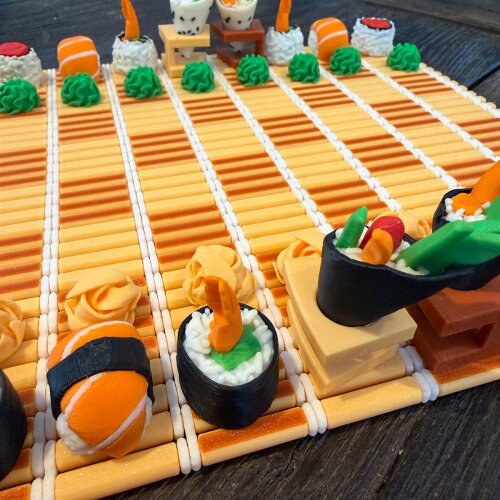 Sushi-Schach – Das Schachset mit Sushi-Motiven