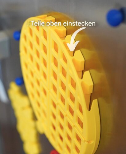 Waffelstapel | Magnetisches Strategiespiel | 3D gedrucktes