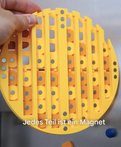 Waffelstapel | Magnetisches Strategiespiel | 3D gedrucktes
