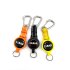 11BAR Retractor mit Edelstahlsehne - 80cm - Schwarz, Gelb oder Orange