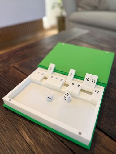 PlayBook - Shut the Box – 3D gedrucktes...
