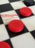 PlayBook - Dame Spiel – Checkers 2 Spieler Tischspiel – 3D Gedrucktes Strategiespiel – Geschenk für Familie & Paare