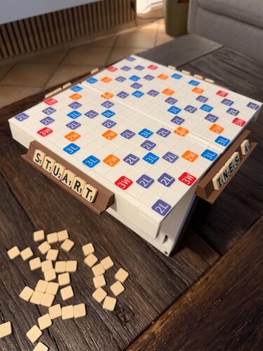 PlayBook - Kreuzwortspiel als Buch getarnt – 3D Gedrucktes