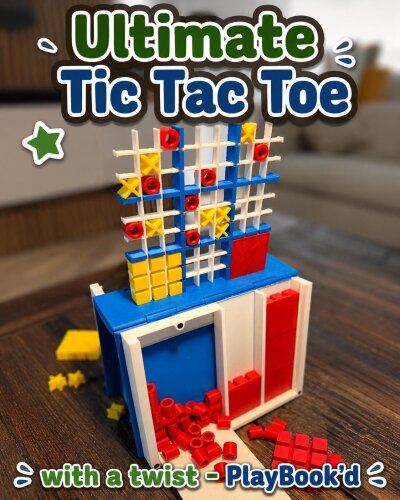 PlayBookd Ultimate Tic Tac Toe – Strategiespiel im...