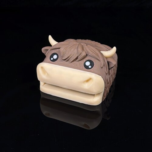 Note Kuh | Highland Cow Schreibtisch-Organizer &...