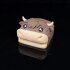 Note Kuh | Highland Cow Schreibtisch-Organizer & Notizhalter | Sticky Note Halter mit Stifteablage | 3D-gedruckte Kuh Deko
